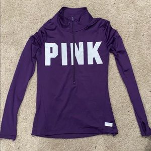 Long Sleeve Half Zip Workout Pullover